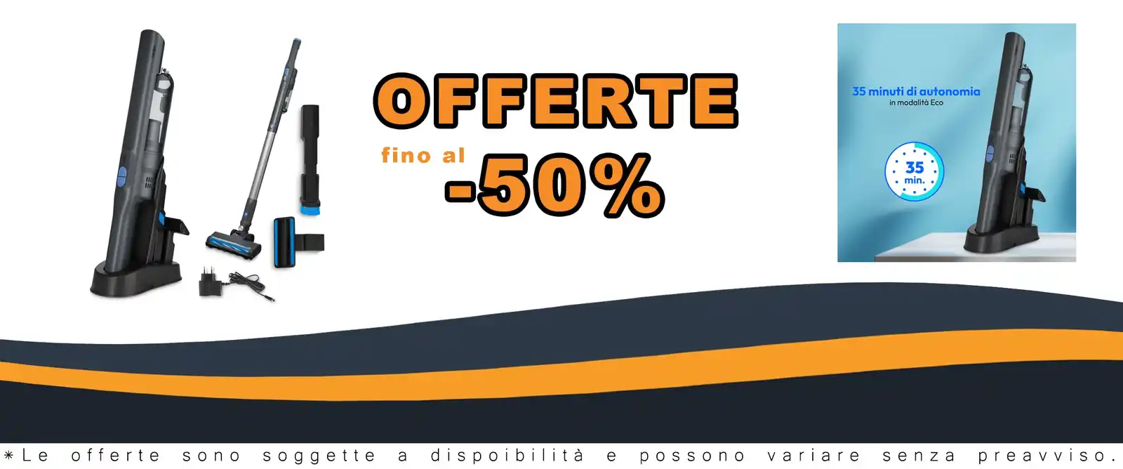 Puffettore 2in1 con tubo e spazzola, motore BLDC, filtro HEPA