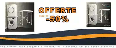 Apparecchiatura Stand con Pedestallo Antitraslazione Bianco