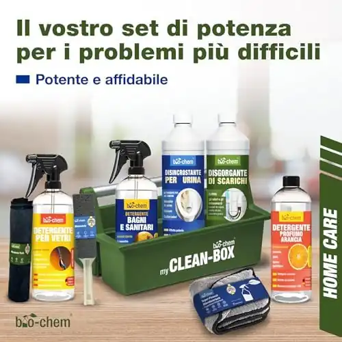 Bathroom cleaning kit 9 PCS set - Dettaglio