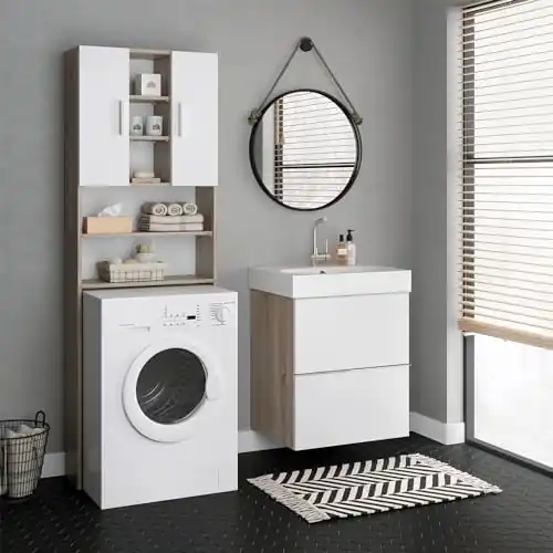 Lavastoviglie Luis 64x190 cm Scaffale per Bagno - Dettaglio