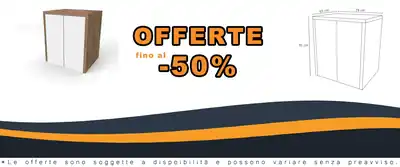 Liberoshopping Copertura Lavatrice in Legno Melamina - 2 Porte, Spinta e Trascinata