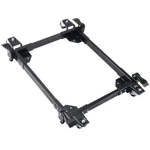 testo alternativo: carrello mobile per carichi pesanti da 680 kg con ruote regolabili