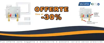 Scatola di uscita per lavatrice Rame 12mm