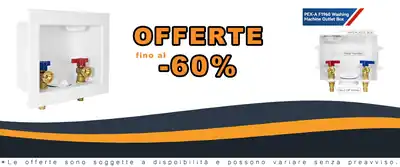Scatola PEX F1960 per Lavatrice 1/2 Pollici