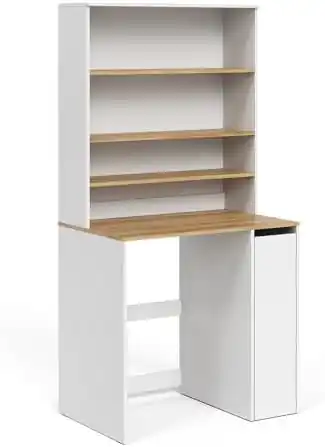 cabinet lavatrice bianco con 2 ante e scomparti per bagno