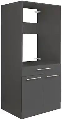 cabinetto lavatrice anthracite grigio elevato certificato tuv spazio ampio 67x162x67 cm
