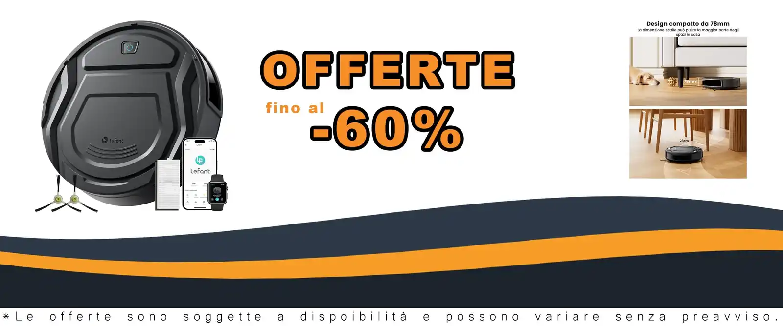 Pulitore robotico LEFANT M210 Pro+