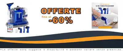 MultiCleaner WS450 5-in-1 Potente Aspirapolvere Vacuum Cleaner