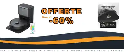 Pulitore robotico eufy Clean L60 SES - Self Cleaning Station