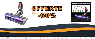Pulitura professionale Brush Replacement per Dyson V7-V15