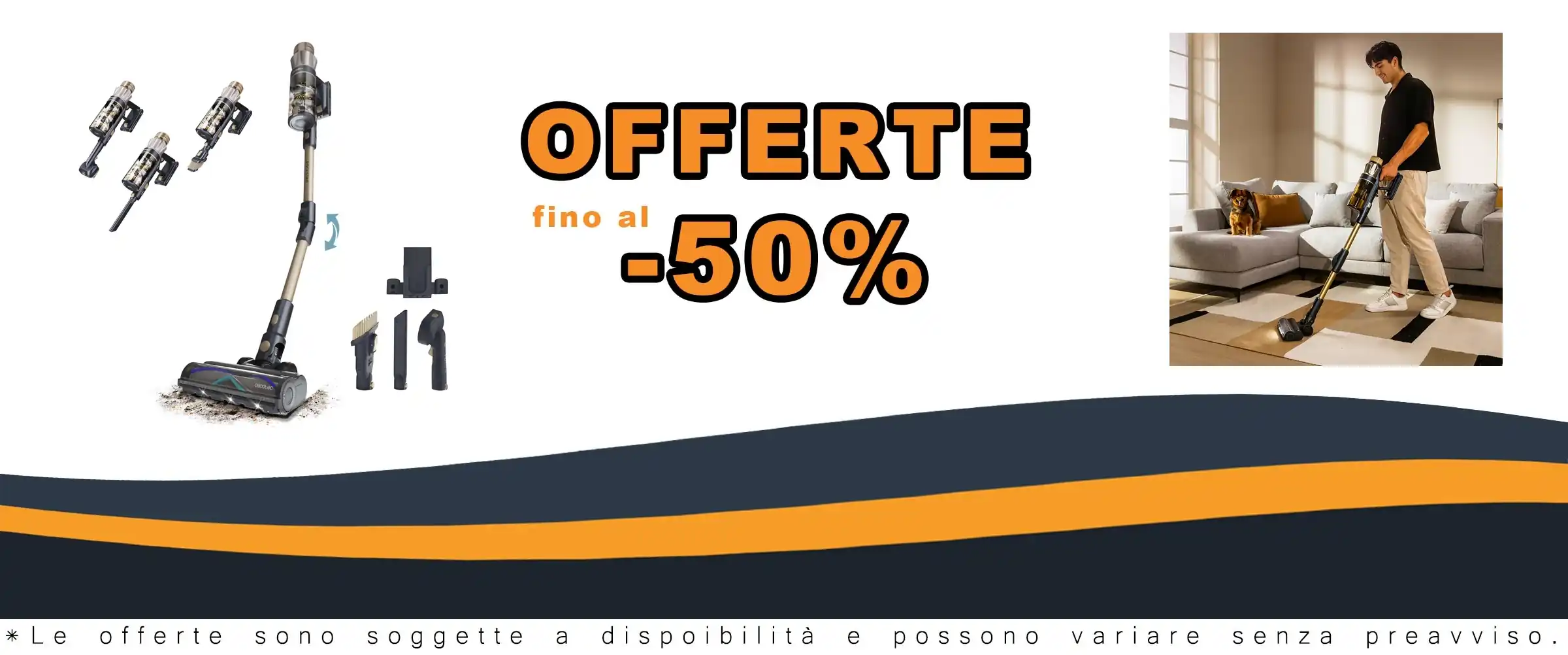 Aspirapolvere elettrico Conga Rockstar RS90 da 600W con potere aspirazione 160AW, modalità auto, set di pennelli per animali e guida flessibile, pulisce fino a 140 m².