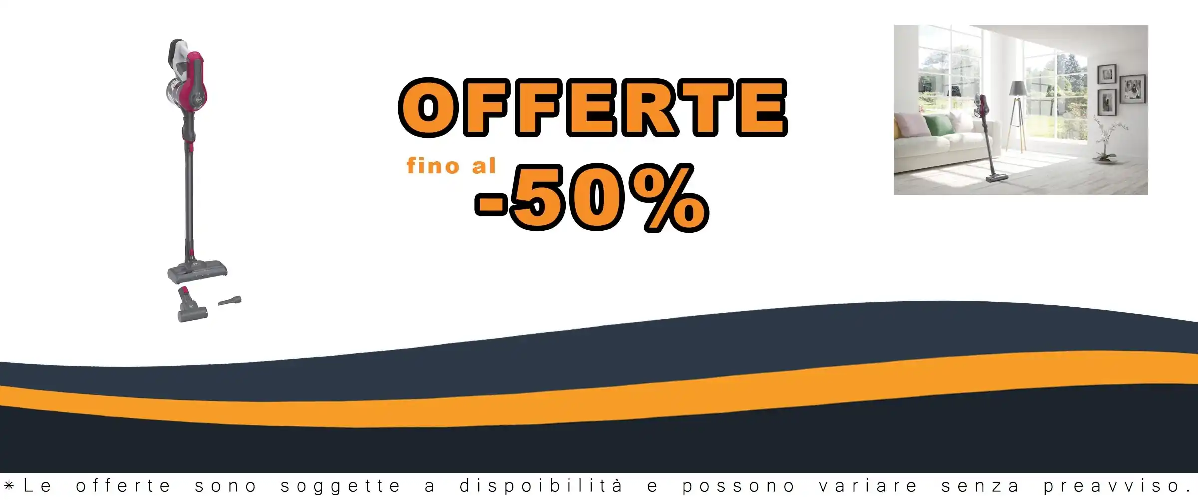 Aspirapolvere senza filo Hoover HF1 HF110P, 170 W, 30 minuti autonomia, luce LED