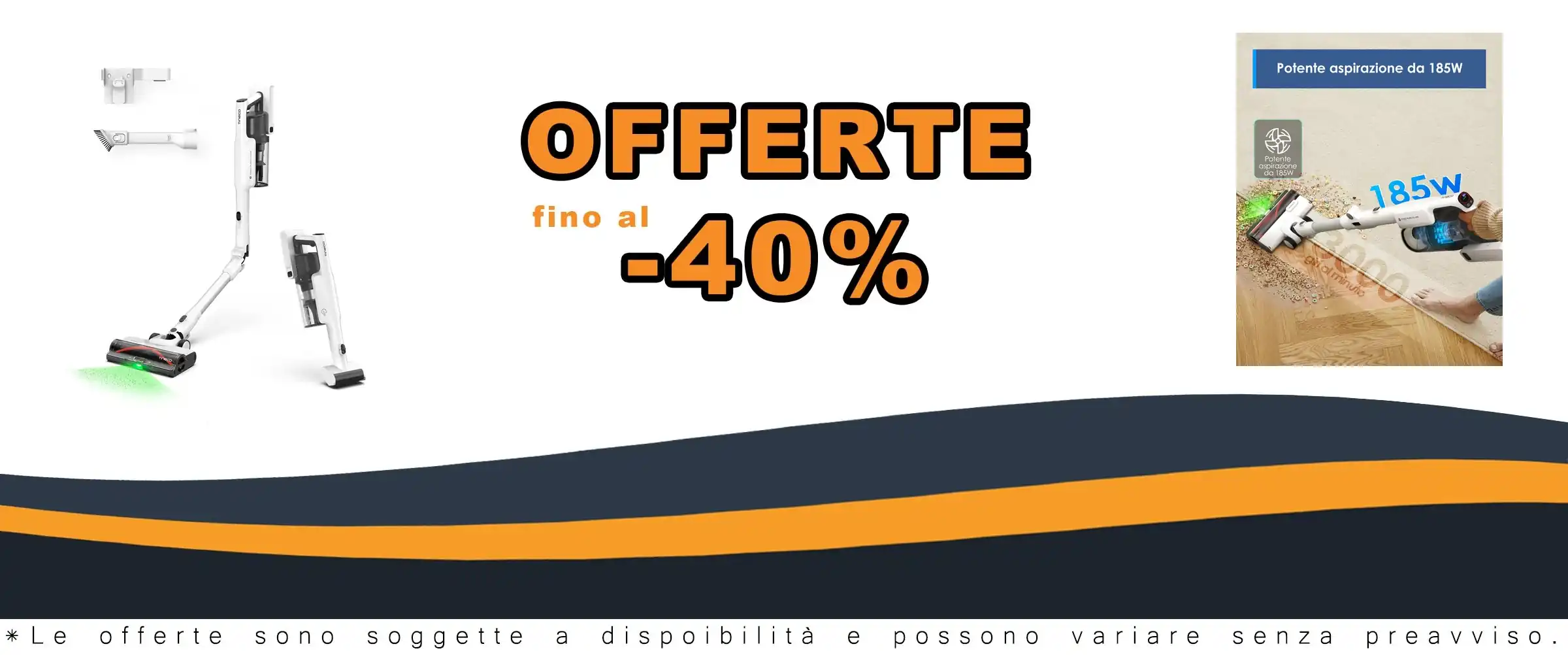 Vacuum cleaner Tineco Pure One A50S Plus con potere di aspirazione 185W, tempo di funzionamento 70 minuti e serbatoio polvere da 1L