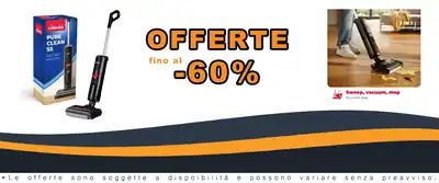 Vileda PureClean S5 Aspirapolvere per Liquido e Polvere Secca