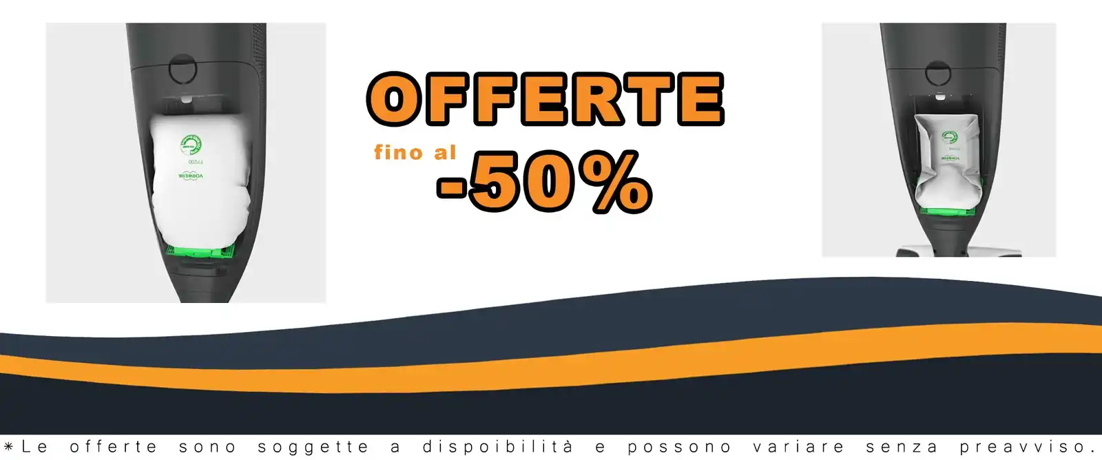 Borse originali FP200 con disegno Dovina Folletto
