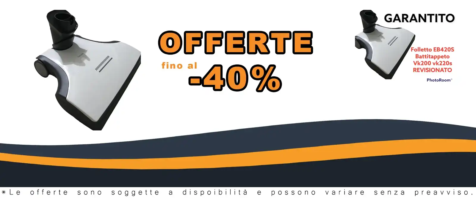 Tovaglia da pulitura compatibile Folletto EB420S白色