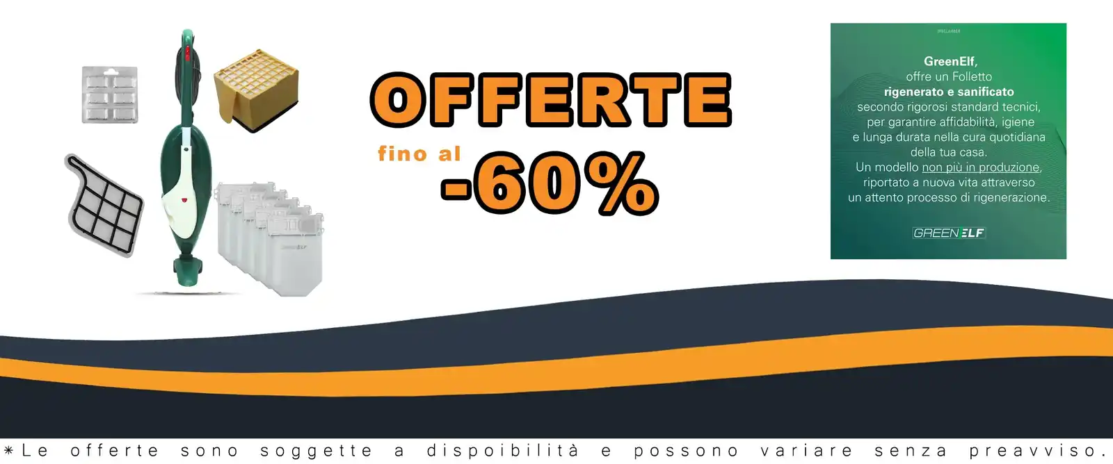 Aspirapolvere elettrico Kobold VK135 ricalibrato