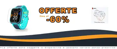 Orologio GPS K1 Robin per Bambini SICUO 4G Chiamate Parentali Mode SOS